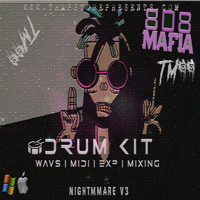 Trap Store Presents – TM88 NIGHTMARE V3 (MIDI, WAV, FST, FLP)-soundhoard