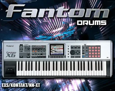Motion Studio – Fantom Drums (Wav, NN XT, Kontakt, EXS)-soundhoard