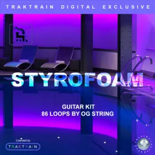 TrakTrain – Styrofoam Pool Guitar Kit by OG String (WAV)-soundhoard