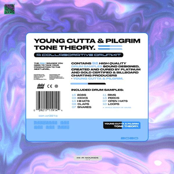 Young Cutta & Pilgrim – Tone Theory (Drum Kit)-soundhoard