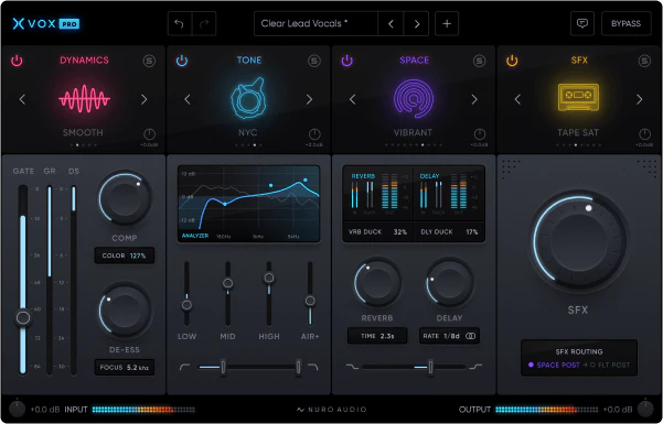 人声混音插件 Nuro Audio XVOX v1.1.3 MacOS-soundhoard